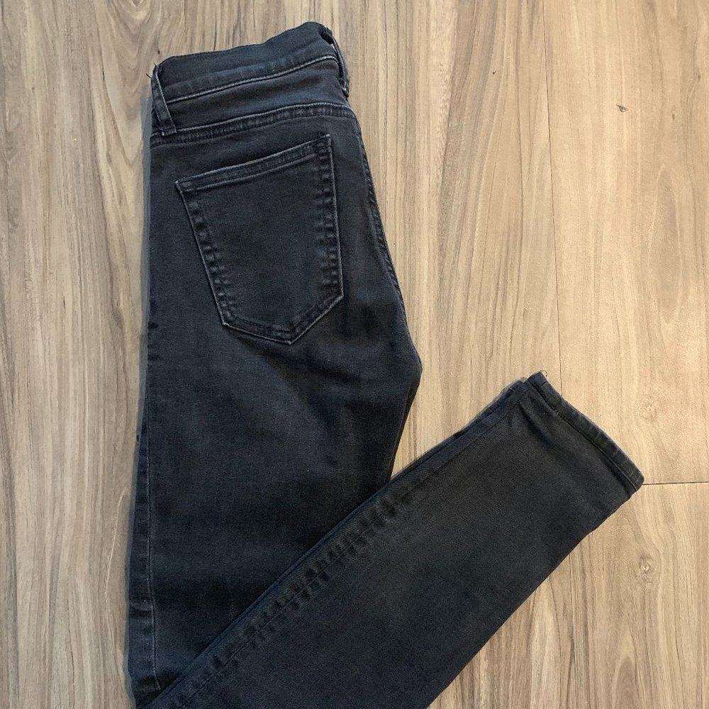 Gap Black Slim Straight Jeans